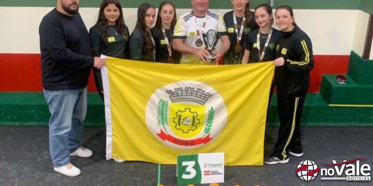 Bocha Feminina de Ouro conquista medalha de bronze nos 37º Joguinhos Abertos de SC
