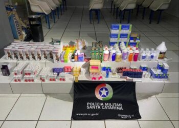 Polícia apreende grande contrabando de medicamentos veterinários em São Miguel do Oeste