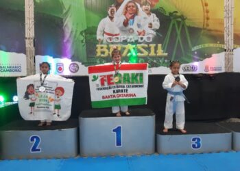 Karatê de capinzal conquista medalha de ouro na categoria até 5 anos da Copa do Brasil
