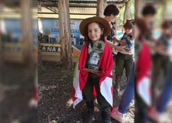 Menina de Zortéa é vice-campeã no XXIII Rodeio Crioulo Nacional em Goiás