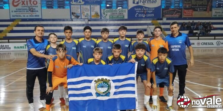 FME Capinzal Futsal disputa 2ª fase do estadual sub-13 em Chapecó