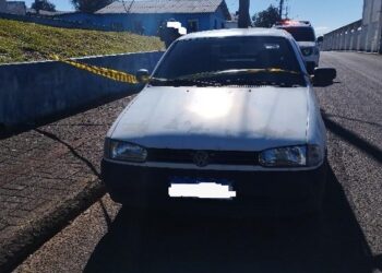 Veículo furtado é recuperado pela polícia em Campos Novos