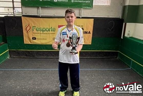 Giuseppe Casagrande conquista medalha de bronze na bocha pelos Joguinhos Abertos de SC