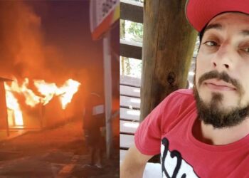 Homem morre carbonizado em incêndio em residência no Centro de Campos Novos