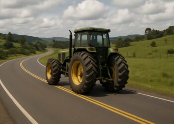 Sancionada lei que regula trânsito de máquinas agrícolas nas rodovias estaduais de SC