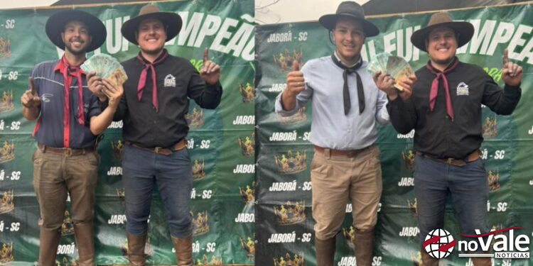 Laçador Lucas Duarte é campeão no II Duelo Rei do Mate em Jaborá