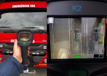 Capinzal e Piratuba ganham câmeras termográficas de última geração para reforçar trabalho dos bombeiros