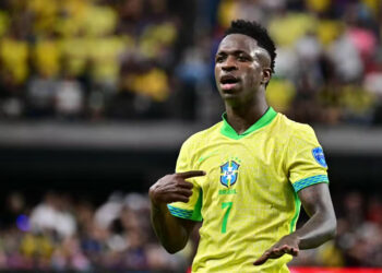 Vini Jr ficará de fora dos jogos de setembro pelas eliminatórias da Copa de 2026