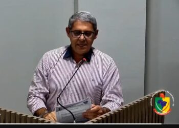 Vereador Jair Pedro Toaldo, usa a tribuna e critica Secretário e as ações da infraestrutura do município