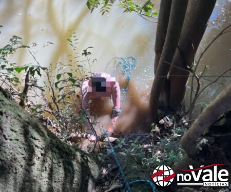 Homem é resgatado após cair da Ponte Emílio Baumgart em Herval d’Oeste