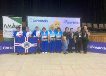 Piratuba participa dos jogos de integração de idosos em Concórdia