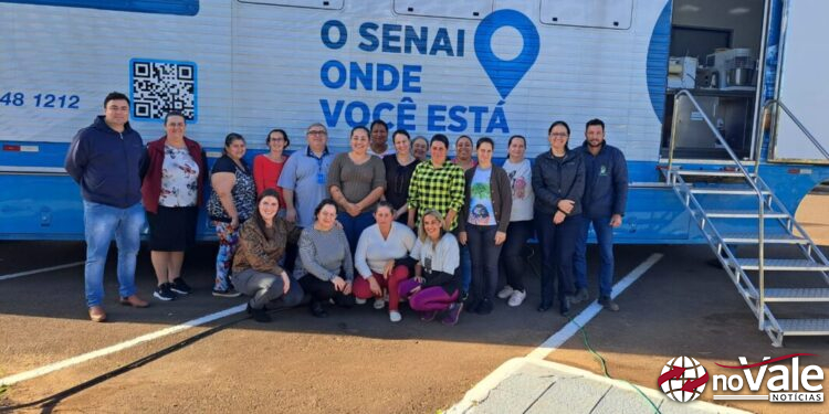 Secretaria de Assistência Social de Zortéa conclui curso de panificação em parceria com o Senai