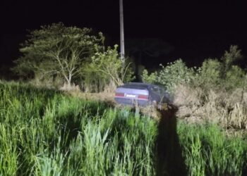 Corpo de Bombeiros atende saída de pista na BR-470