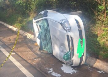 Trabalhador morre atropelado durante serviço de sinalização na SC-355