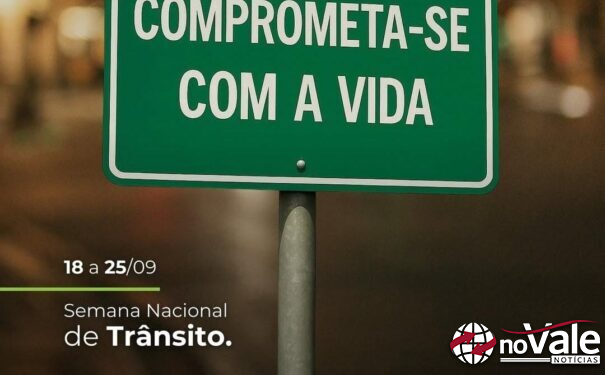Semana do Trânsito termina nesta quinta-feira, dia 25