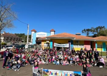 Piratuba: CEI Passinho Inicial realizou caminhada em alusão à Semana do Trânsito