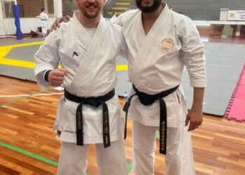 Sensei Bruno Saretta participa de curso de atualização em Karatê no Rio Grande do Sul