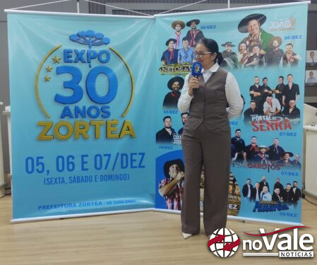 Lançada programação da Expo Zortéa alusiva aos 30 anos do município