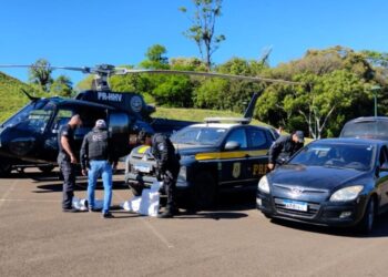 Ação Conjunta entre PRF e Polícia Civil resulta na apreensão de maconha no oeste catarinense