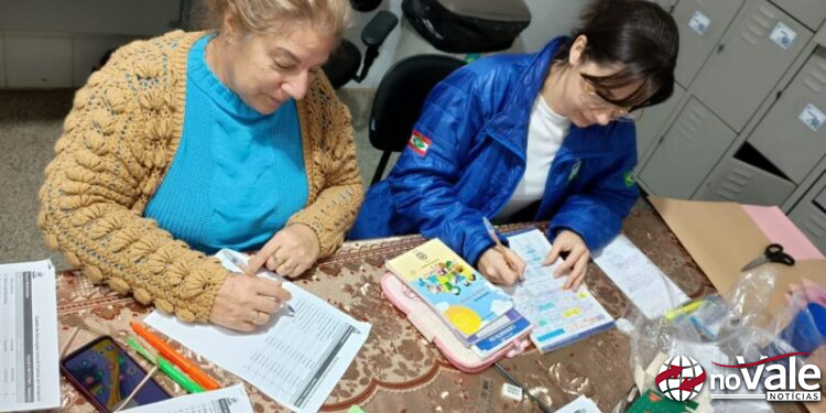Campanha de vacinação em escolas de Zortéa verifica mais de 500 cadernetas