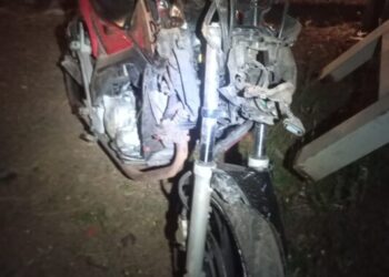 Motociclista fica gravemente ferido em acidente na SC-135