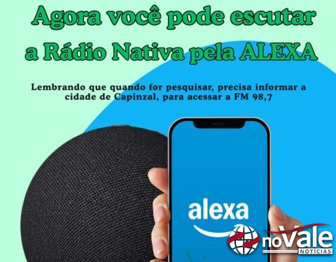 Nativa FM de Capinzal lança programação na Alexa e amplia presença digital
