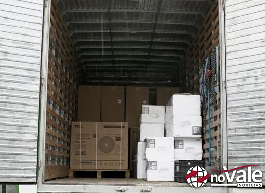 EEB São Cristóvão de Capinzal recebe novos aparelhos de ar-condicionado