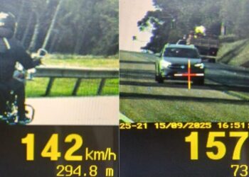 Condutores são flagrados em alta velocidade na BR-116