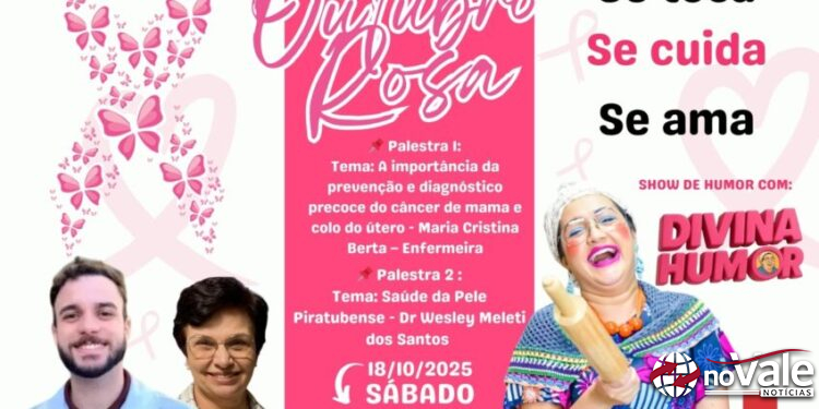 Piratuba: Outubro Rosa em Piratuba: saúde, prevenção e alegria