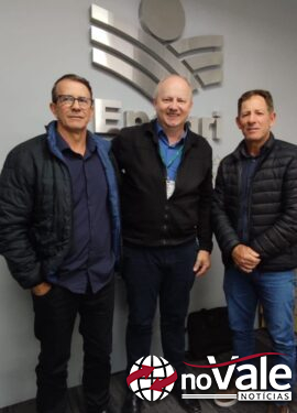 Piratuba: Vice-prefeito e Secretário de Agricultura realizam visita a órgãos estaduais em Florianópolis