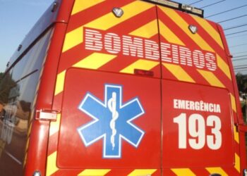 Mulher tem dedos presos em cilindro e é socorrida pelos bombeiros em Capinzal