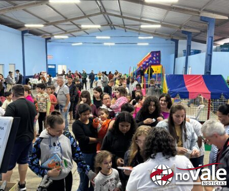 Esporte Clube Ipiranga realiza evento alusivo ao Dia das Crianças no Loteamento Parizotto