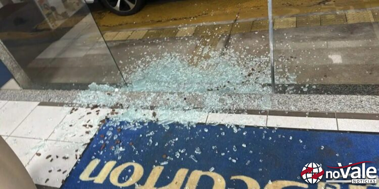 ASSISTA: Criminosos furtam mais de 20 celulares de loja em Capinzal