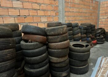 Zortéa realiza ação de recolhimento de pneus para combater a dengue