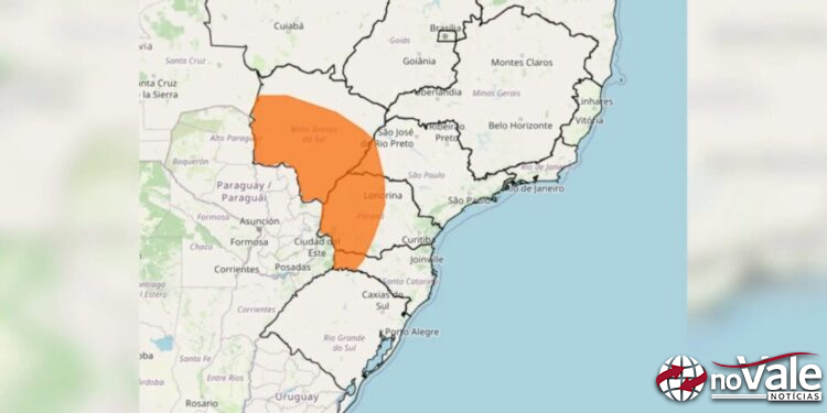 Oeste catarinense entra em alerta para temporais e ventos de até 100 km/h