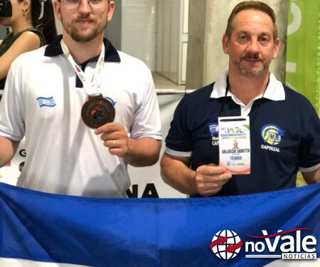 Sensei Bruno Saretta garante medalha de bronze nos JASC em Chapecó