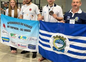 Sensei Bruno Saretta garante medalha de bronze nos JASC em Chapecó