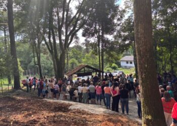 Comunidade de Santa Lúcia vive momento histórico com Benção da Fonte de Frei Crispim