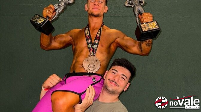 Atleta de Capinzal estreia em campeonato de fisiculturismo em Balneário Camboriú e conquista três colocações