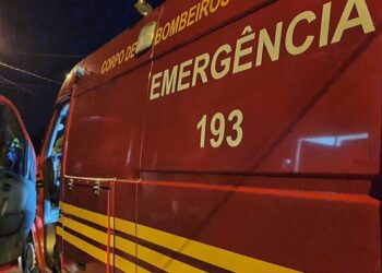 Motorista fica ferido após acidente com caminhão na SC-135, em Tangará