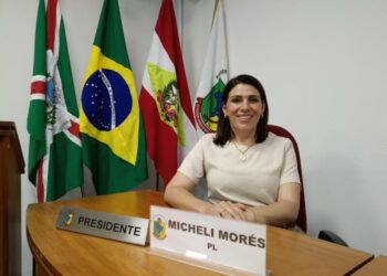 Micheli Mores (PL) é eleita presidente da Câmara de Vereadores de Jaborá para o Exercício de 2026