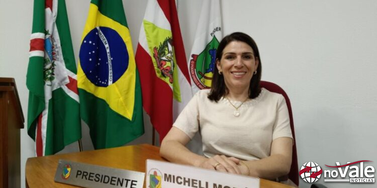 Micheli Mores (PL) é eleita presidente da Câmara de Vereadores de Jaborá para o Exercício de 2026