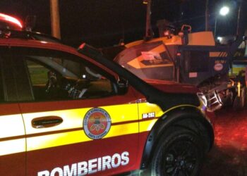 Trabalhador morre ao ficar preso em máquina de pavimentação asfáltica