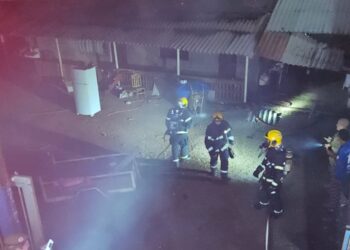 Incêndio em residência deixa mulher ferida em Herval d’Oeste