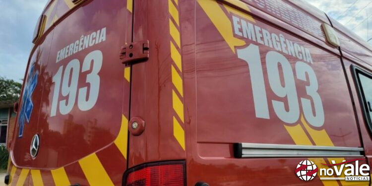 Motociclista fica ferida após queda no acesso Cidade Alta em Capinzal