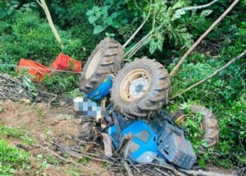 Capotamento de trator tira a vida de mulher no interior de Videira