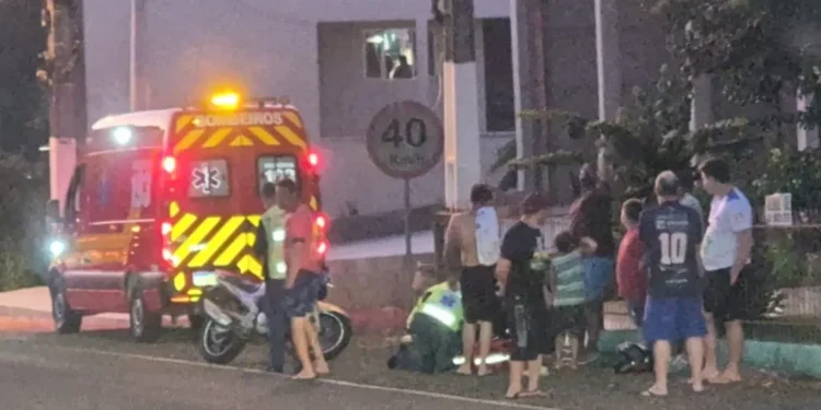 Acidente de trânsito deixa dois feridos em Piratuba