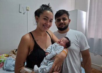 Menino é o primeiro bebê nascido em Capinzal em 2026