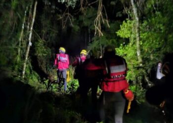 Buscas por adulta e criança mobilizam Bombeiros no rio Chapecozinho, em Xanxerê