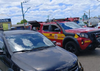 Motociclista fica ferida após colisão com automóvel em Curitibanos